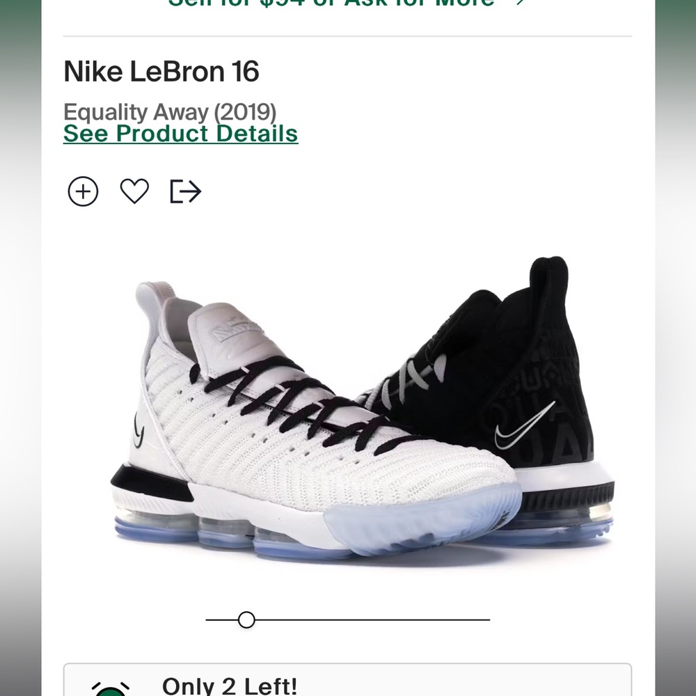Nike LeBron 16 XVI